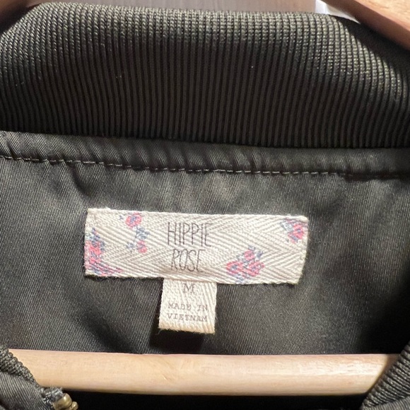 Hippie Rose Juniors Bomber Jacket - Picture 2 of 4
